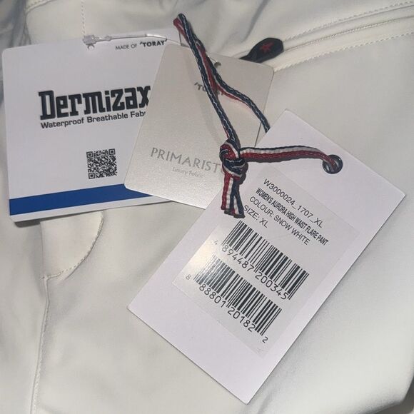 NWT Perfect Moment Aurora High Waist Flare Pants Snow White XL - Picture 14 of 15